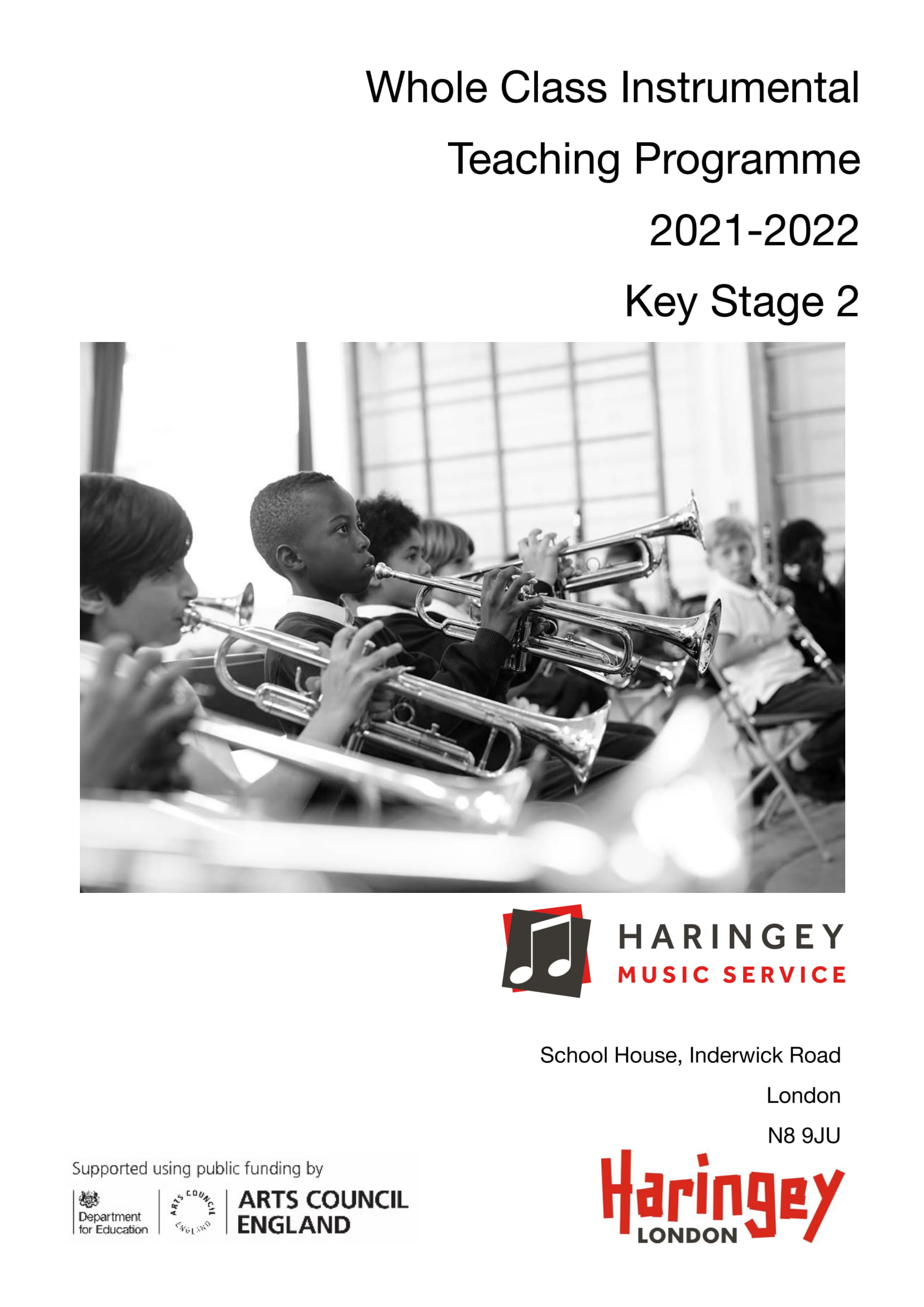 Picture of Whole Class Instrument Tuition 2021-22